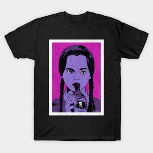 WEDNESDAY - The Addams Family (Pop Art) T-Shirt